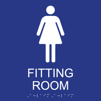 ADA Womens Fitting Room Sign
