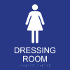 ADA Womens Dressing Room Sign