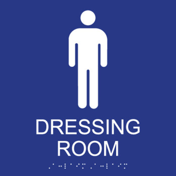 ADA Mens Dressing Room Sign
