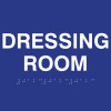 ADA Dressing Room Text and Braille Sign