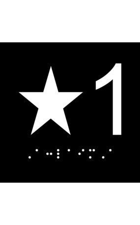 ADA Compliant Elevator Floor Level Jamb Sign