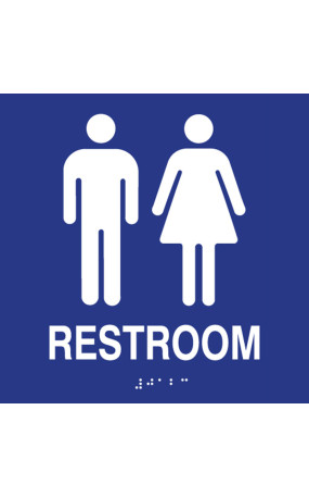 ADA Unisex Restroom Wall Sign