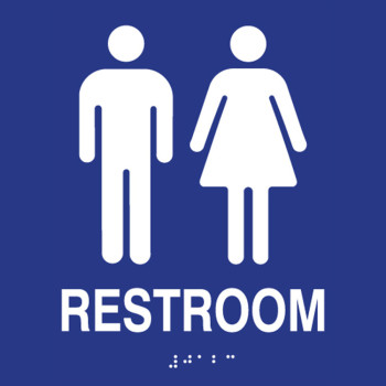 ADA Unisex Restroom Wall Sign