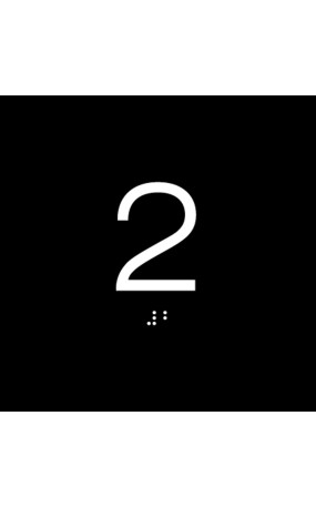 FLOOR NUMBER Customized Sign