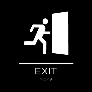 EXIT GRAPHIC Sign