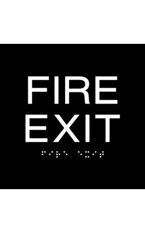 FIRE EXIT Sign