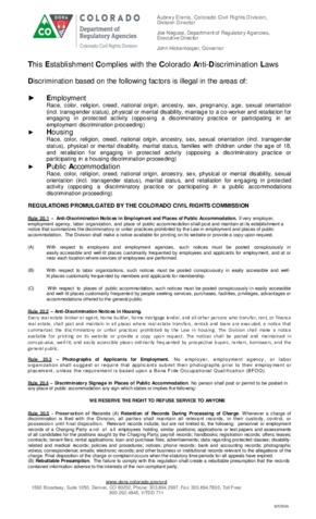 colorado august   anti discrimination poster english spanish small