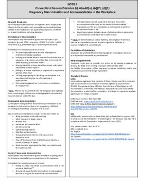connecticut ssa pregnancy disability poster small