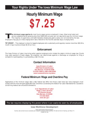 iowa state min wage small