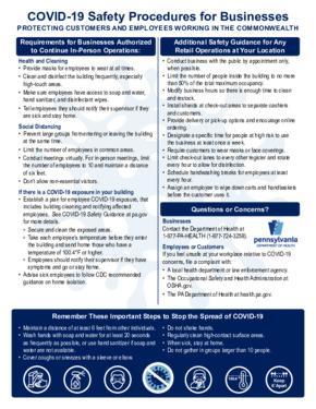 pennsylvania covid  reopening businesses flyer   small