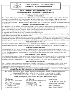 pennsylvania fair employment small