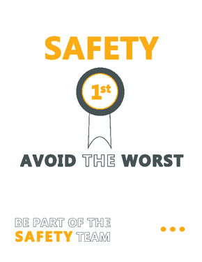 south dakota safety first poster small