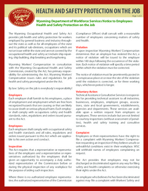 wyoming labor law wyoming small